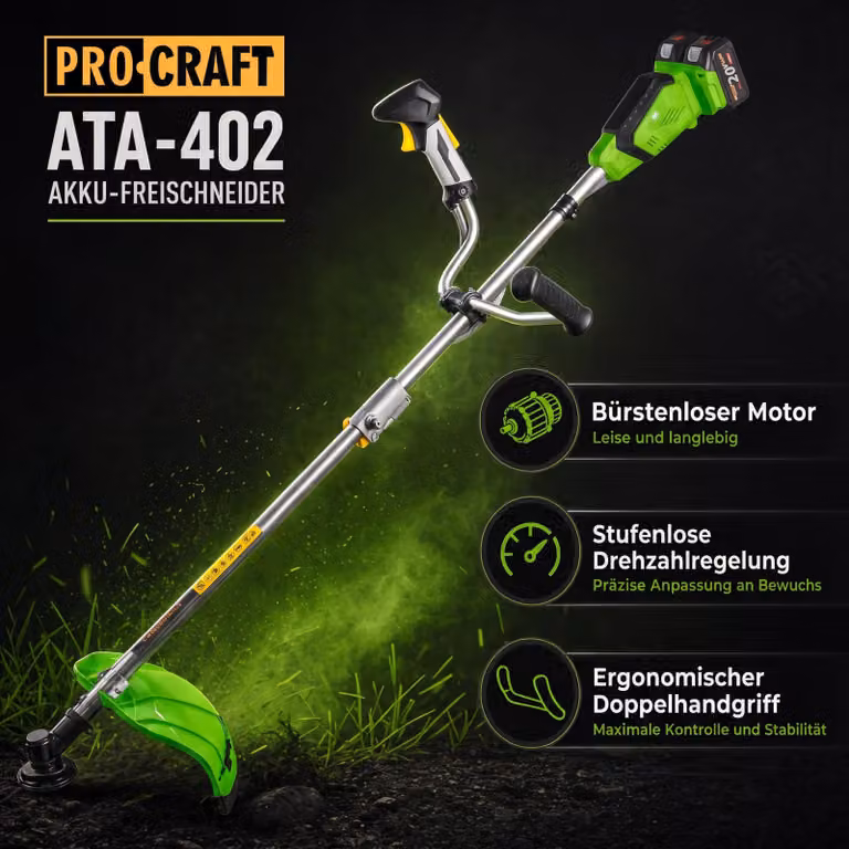 Tagliabordi a batteria - 40 V, 2 batterie da 20 V - Larghezza di taglio: 220 mm - Motore brushless