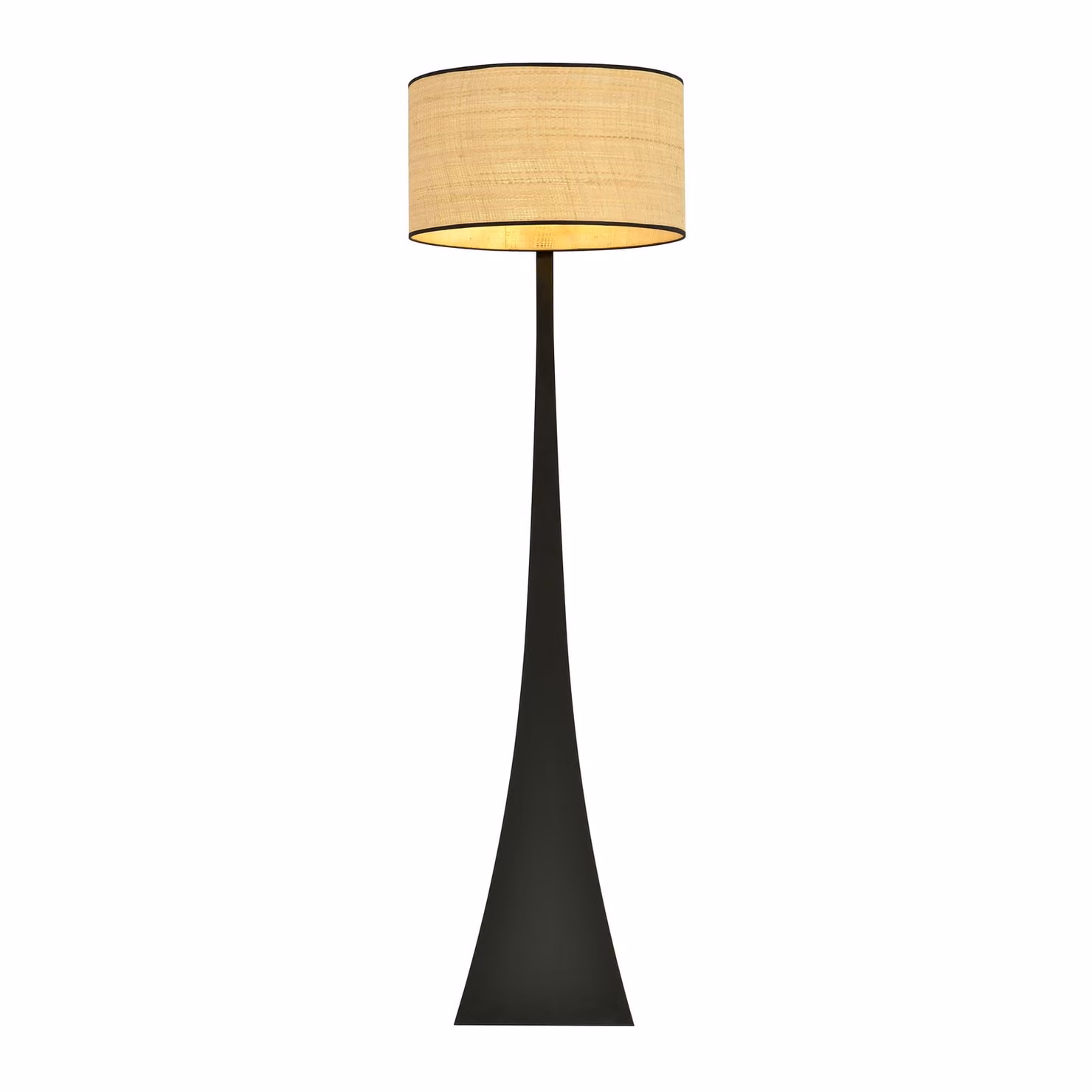 Lampada da terra Emibig 1xE27 60W ESTRELLA LP1 RATTAN 1157/LP1