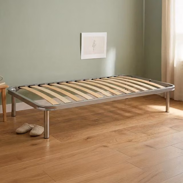 Rete letto singolo ortopedica Amammata di Talamo Italia in multistrato di betulla con 13 doghe L 80 cm x P 190 cm x H 34 cm – 1