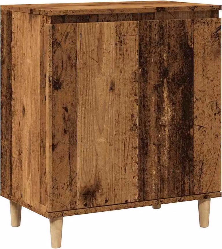 Credenza Legno Vecchio 60x35x70 cm in Legno Multistrato