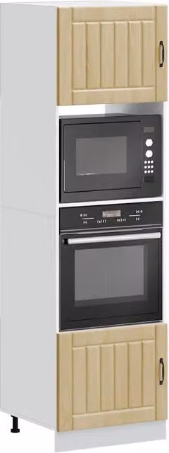 Armadi Forno 2 pz Lucca Rovere Sonoma in Legno Multistrato 3315044