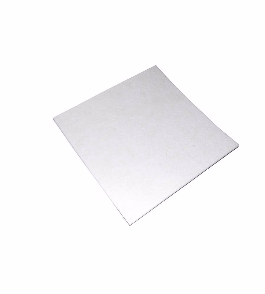 Feltrino adesivo quadrato 250 x 250 mm bianco