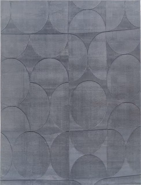 Tappeto in ecopelliccia Lelystar antracite L: 160 cm, P: 220 cm