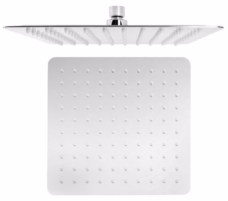 Soffione RAINFALL, 250x250 mm, acciaio inox