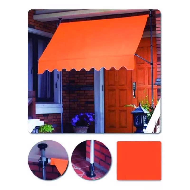 Tenda da Sole Autoportante Blinky Arancione in Alluminio e Poliestere L: 250 cm, P: 150 cm, H: 250 cm – 2