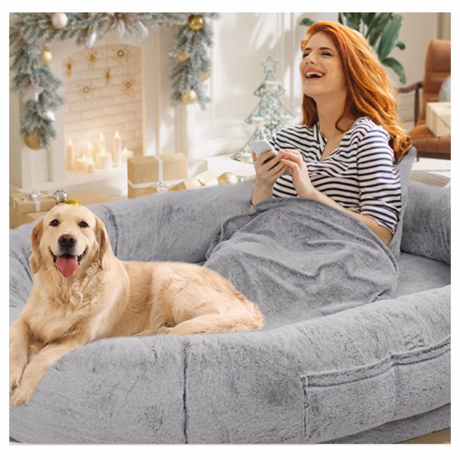 Cuccia per cani, lavabile e confortevole