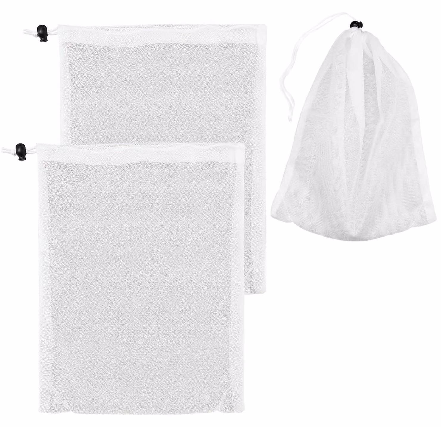 4 sacchetti per la pulizia della piscina, rete di ricambio, sacchetto filtro per aspirapolvere per piscina