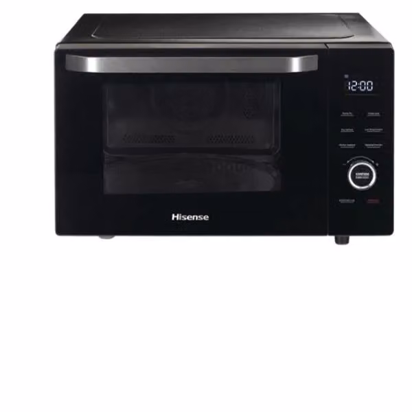 Forno microonde combinato Hisense H30MOBS10HC nero con funzione grill e convezione, capacità 30 l, potenza 1000 W – 3