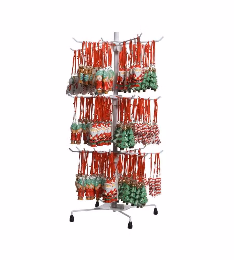 Addobbo Natale con nastro 10,5 h cm