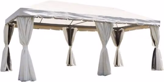 Set tende MOIA Mosquito Gazebo in alluminio 6 x 3 m