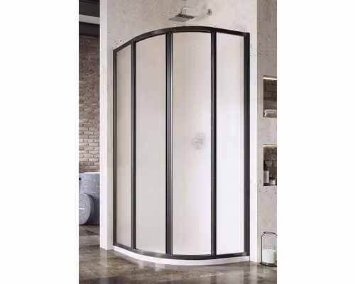 Cabina doccia RAVAK SKCP4-80 195 a doppia anta nero+Grape 3114O302ZG