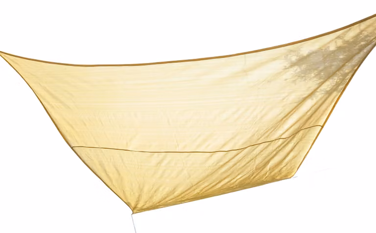 Tenda Vela da Giardino Quadrata 3,6x3,6 m Beige