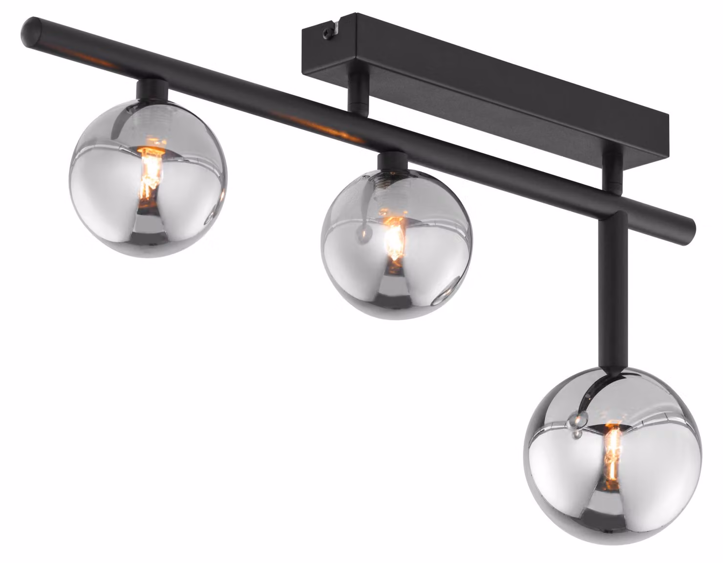 Lampada a sospensione NEPTUN nera 3xG9x8W in metallo, dimensioni: 30x61x12 cm, IP20 Jupiter