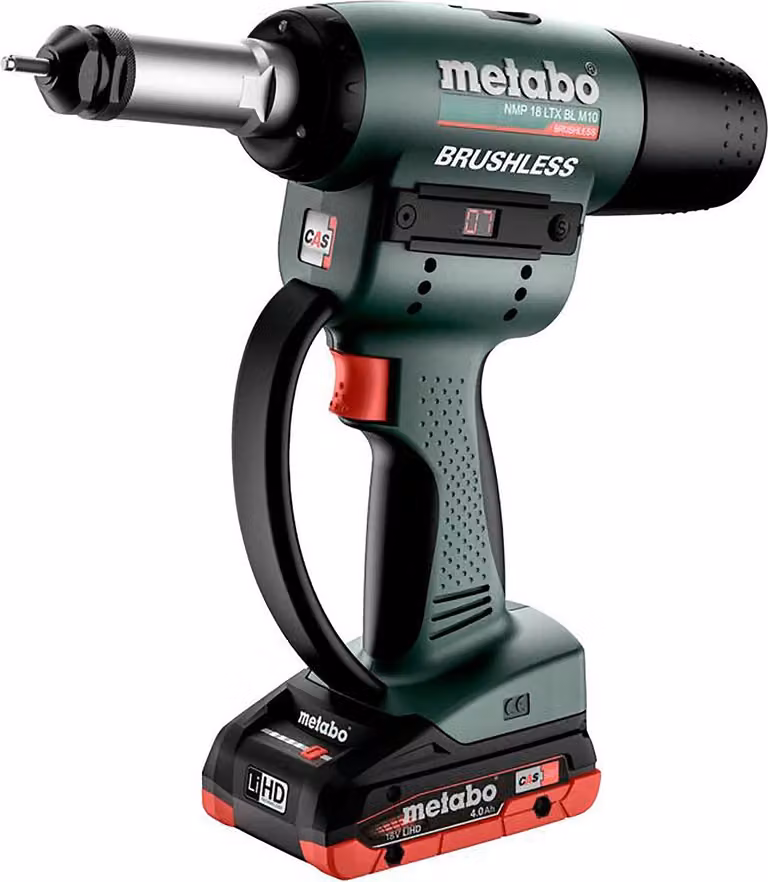Metabo NMP 18 LTX BL M10 Akku-Nietmutternpistole 18V (in metaBOX) 601788800