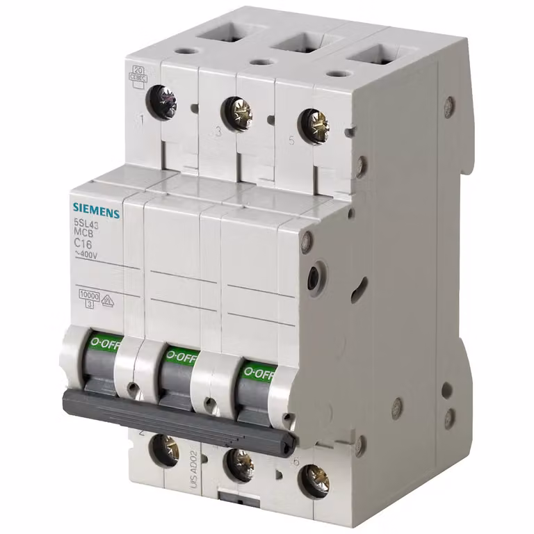 Siemens 5SL4304-7, Interruttore magnetotermico miniaturizzato, IP20