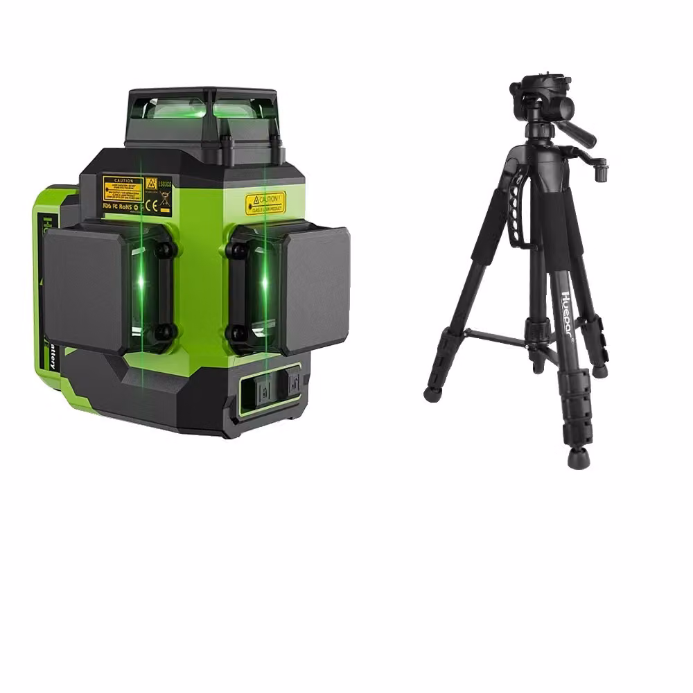 Livella laser a 12 linee, con autolivellamento rapido e lunga autonomia, SET-3/li/ul/div