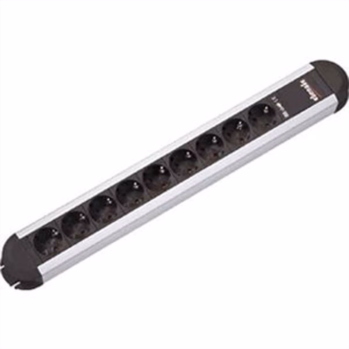 BACHMANN Steckdosenleiste PRIMO CLASSIC ALU, 9-fach ohne (331.011)
