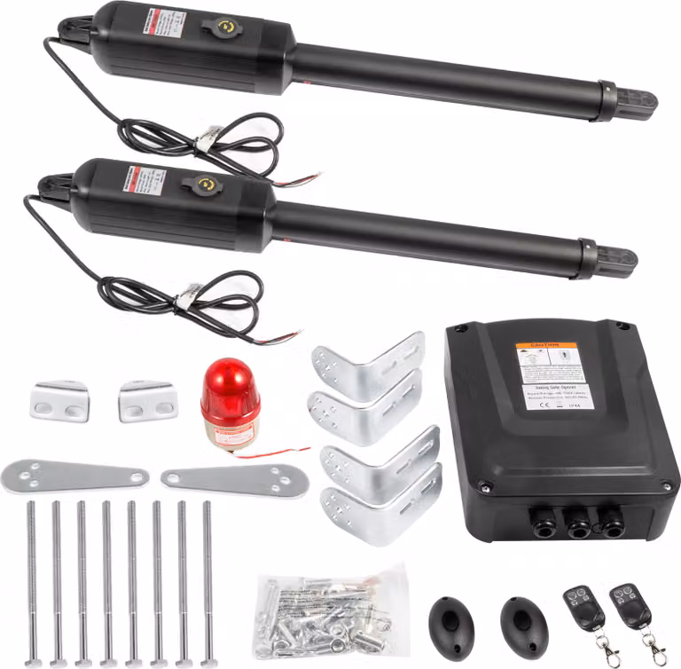 SucceBuy apriporta da garage a doppia oscillazione, 457 mm, apriporta da garage automatico