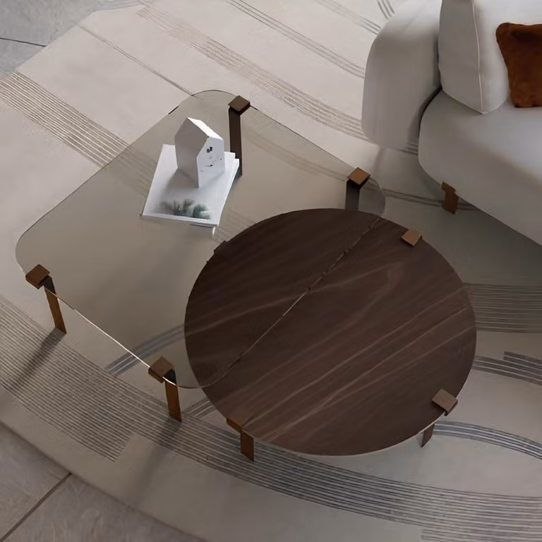 Couchtische Kaffeetisch Designer Tisch Wohnzimmertisch Bizzotto Set 2er