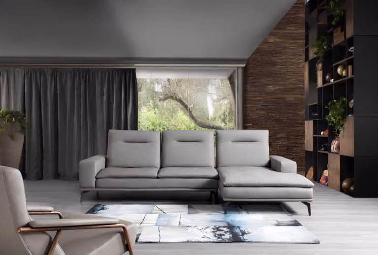 Ecksofa Couch Polster Sofa Wohnlandschaft Italienische Möbel Ecke Wohnzimmer