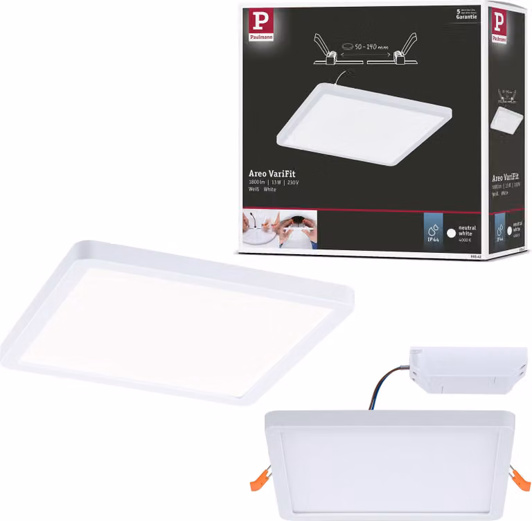 Pannello da incasso LED Paulmann VariFit Areo