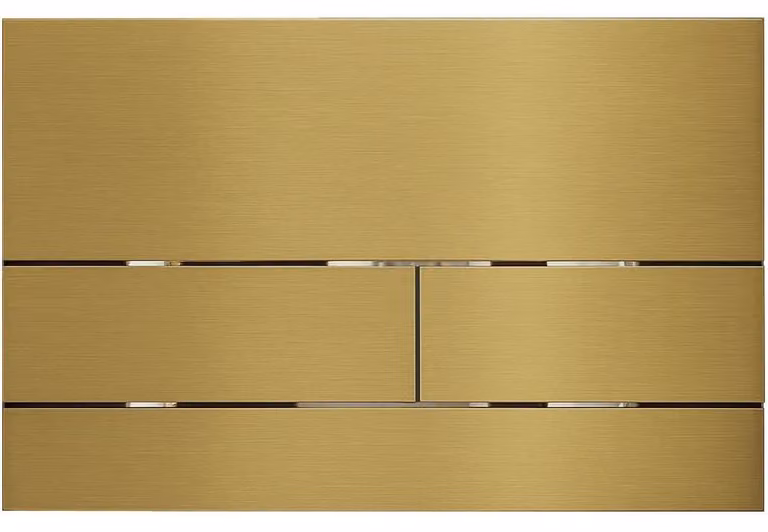 CERANO - Pulsante di comando per moduli WC Lite/Line - acciaio inossidabile - oro spazzolato