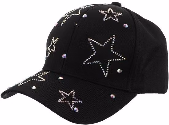 Cappello da sole unisex, leggero, traspirante, con protezione UV, nero, effetto denim. Cappello da sole