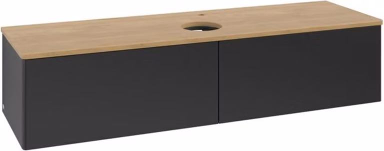 V&B Mobiletto senza struttura frontale - illuminazione Antao 160x50cm, HL, WBP hon. Oa, bla m Lac