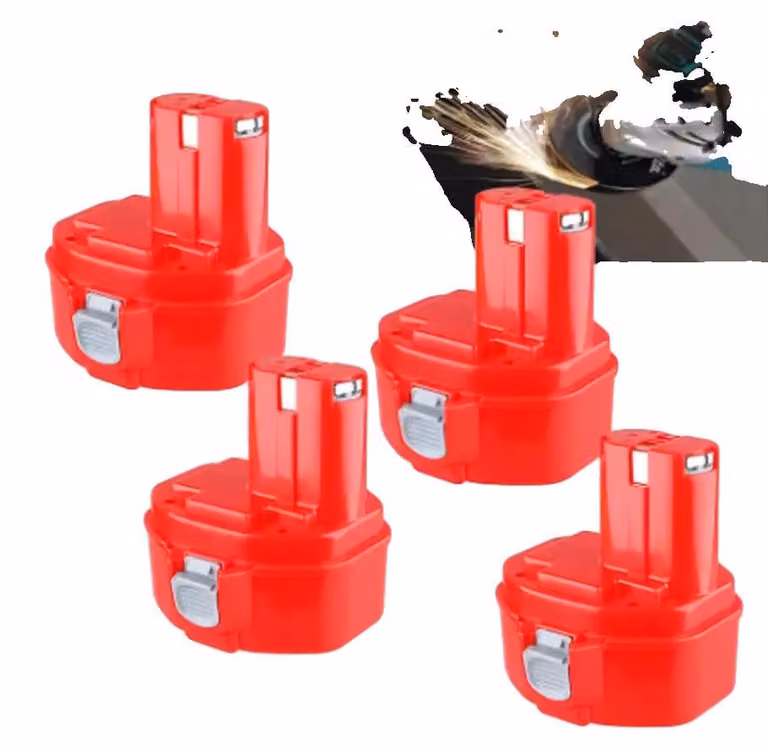 Batteria per utensili, 14,4V, capacità 9800mAh, modello PA14 9.8AH - confezione da 4 pezzi