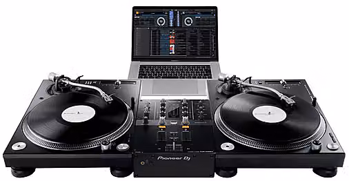 Kit DJ Pioneer DJM-250MK2 Nero con connessione USB e jack 3,5 mm