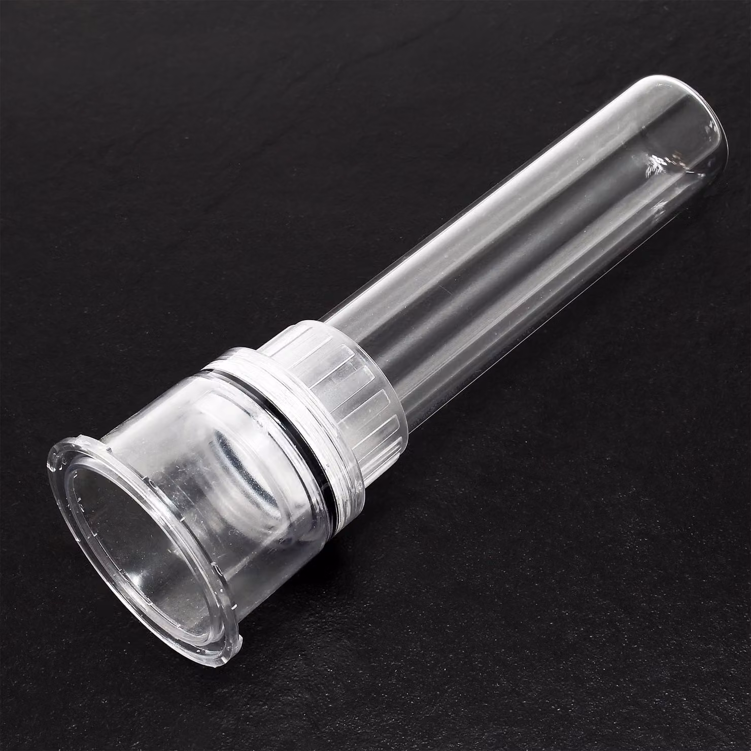 Ricambio SunSun per chiarificatore per laghetti CUV-111 - manicotto in vetro di quarzo - trasparente - per laghetti, lampada UV, filtro, accessori per filtri UVC per laghetti