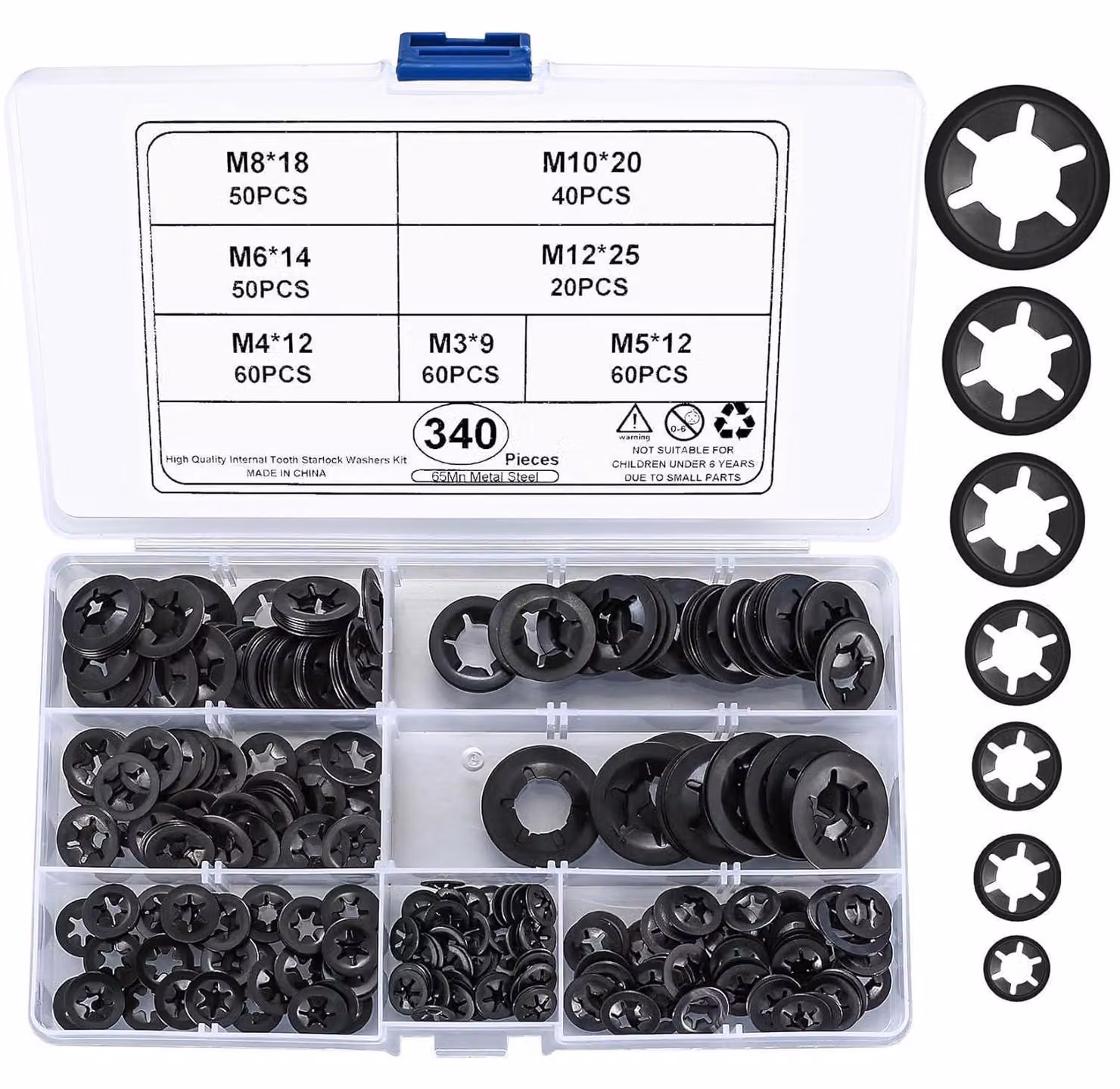 Rondelle di sicurezza, assortimento
