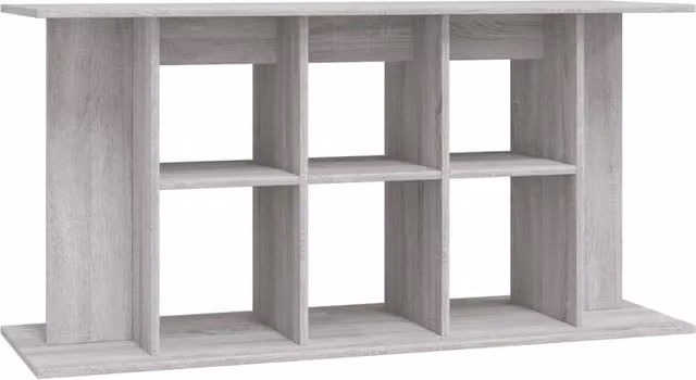 Supporto base per mobiletto acquario mobili Sonoma 120 x 40 x 60 cm legno ingegnerizzato grigio 02_0045086