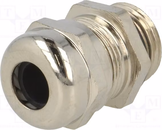 1 x Raccordo per cavo, grado di protezione IP68, materiale: ottone, modello 2509 n PG9