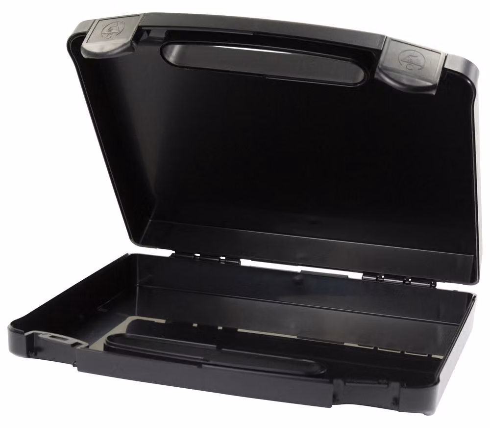 Valigetta in plastica WETEC, ESD, dimensioni interne L x P x A 240 x 170 x 42 mm K 2001 ESD