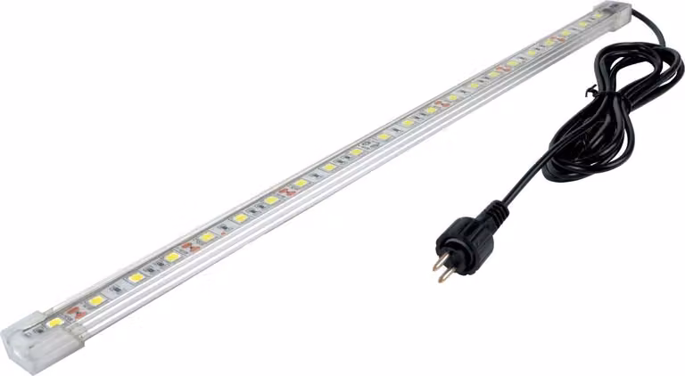 Barra LED Köhko per cascata AKAKA 45 cm impermeabile, luce bianco freddo, con alimentatore e cavo di prolunga