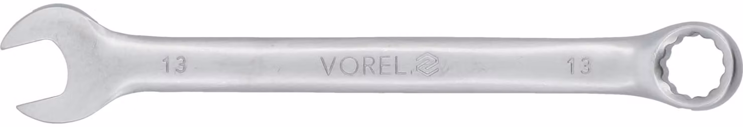 Chiave combinata CrV da 13 mm, finitura satinata