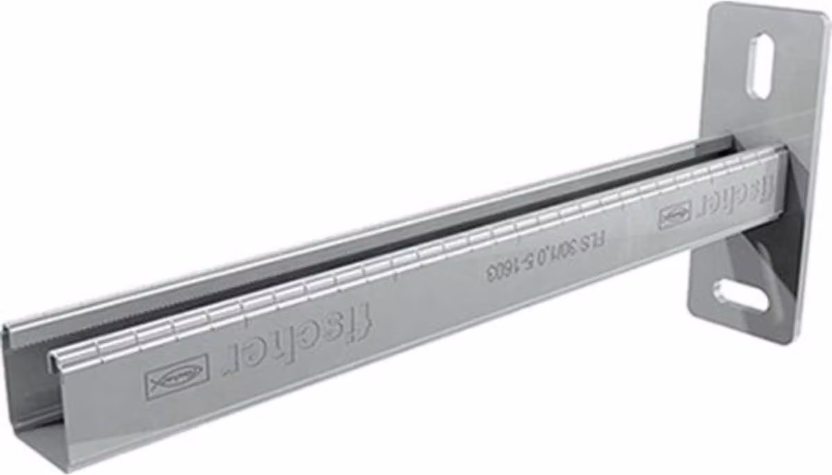 Staffa a sbalzo Fischer German ALK 30-450 10 pz