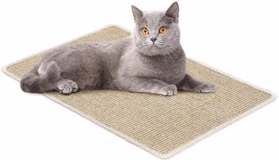 Tappetini in sisal per gatti, disponibili in diverse misure e colori