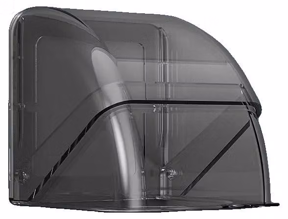 Copertura per prese esterne, grado di protezione IP66, design a parete, colore nero