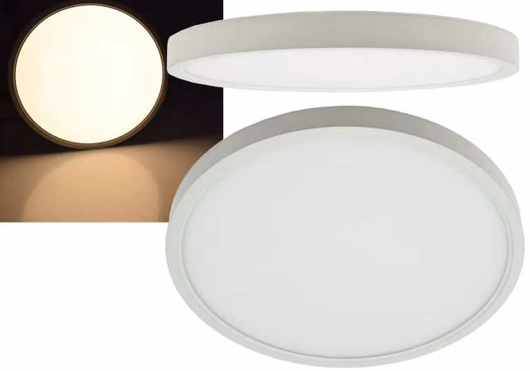 Plafoniera LED Ø30cm, 24W, 1900 lumen