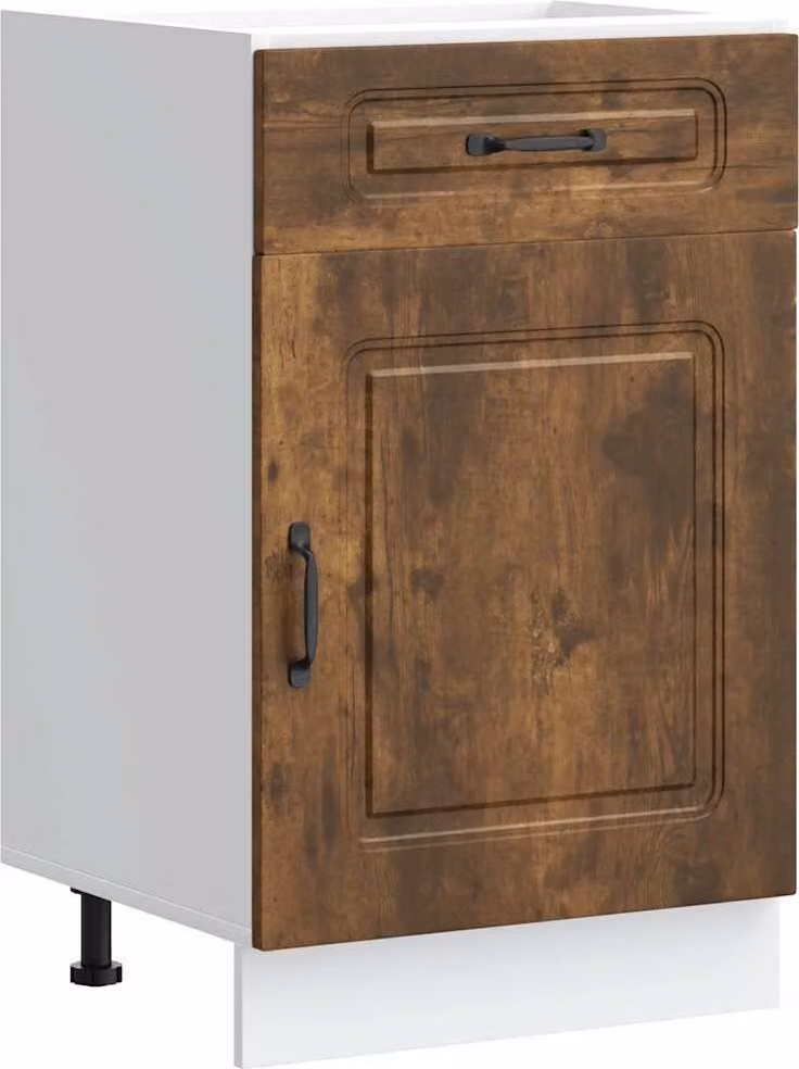 Base da Cucina Kalmar Rovere Fumo in Legno Multistrato