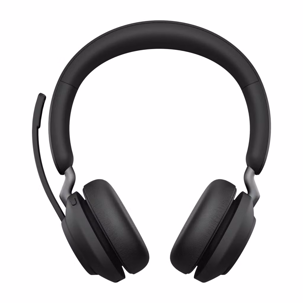 Auricolare wireless Jabra Evolve2 65 over-ear Bluetooth con USB-A e USB-C, Nero – 2