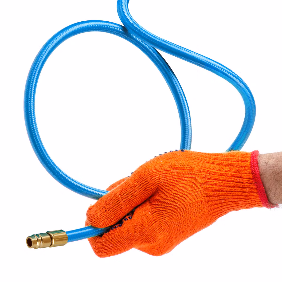 Set Monzana con tubo per aria compressa da 20m e ablatore ad ago pneumatico in plastica blu e nero – 3
