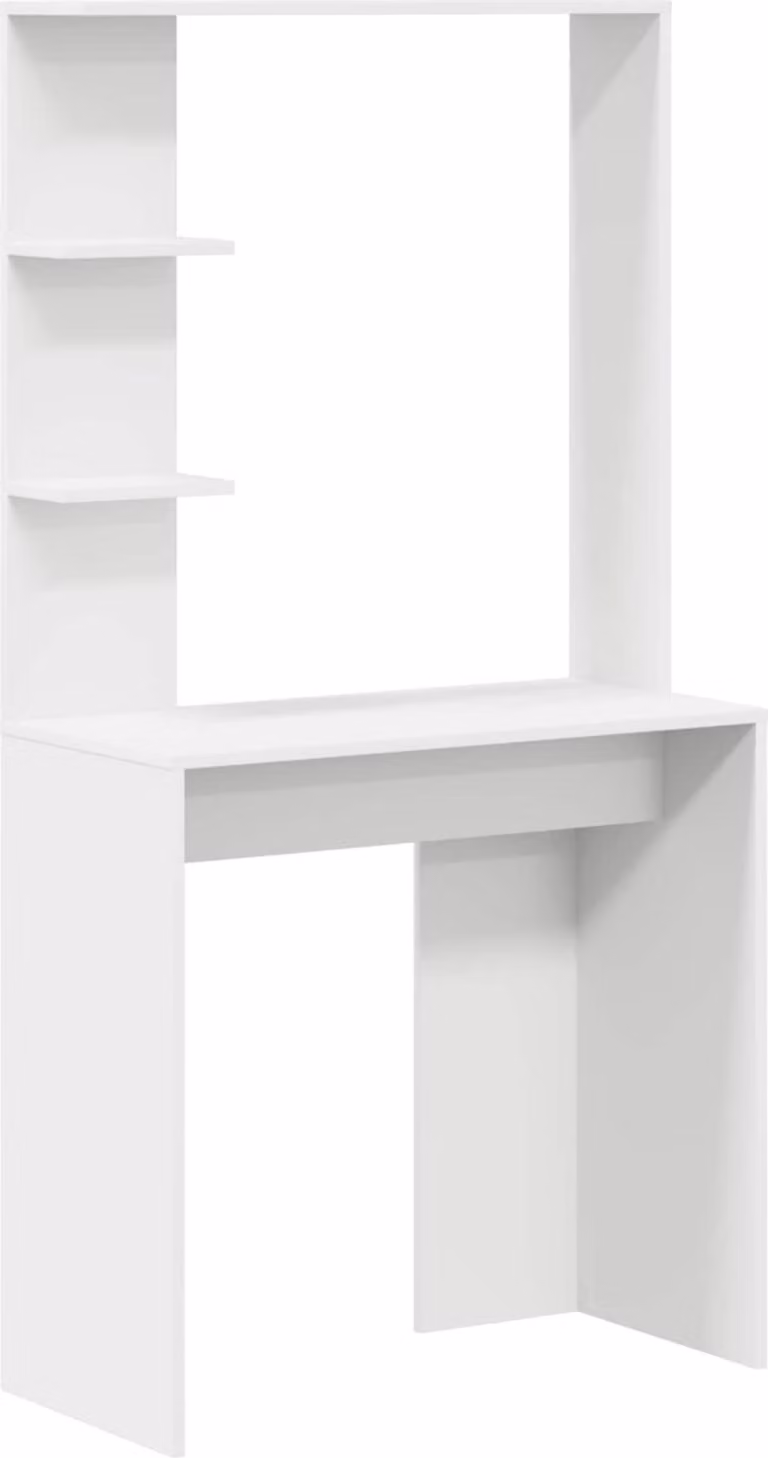 Scrivania Bianco 78,5 x 37 x 154,5 cm Legno multistrato