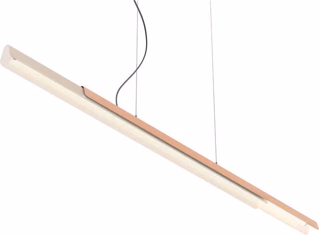 Lampada a sospensione LED KDLN Dala, dimmabile, disponibile in bianco, beige o rame