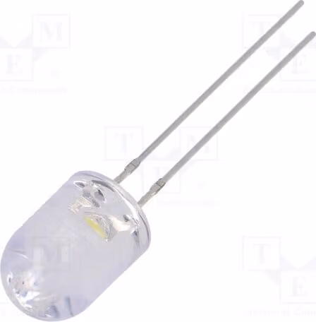 5 LED, 8 mm, 14400-18000 mcd, 30°, luce calda, 2700-3200K, OSM5DK8B31B, diodi LED a foro passante, 8 mm