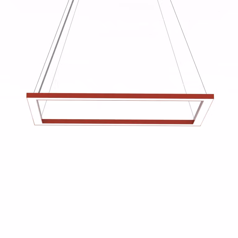 Lampada A Sospensione Floor 40X60 Monocolore Lucida