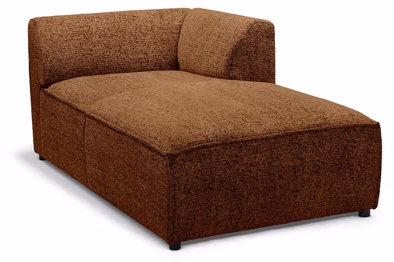 Element modulare Brick Modul L, lato destro, finitura noce