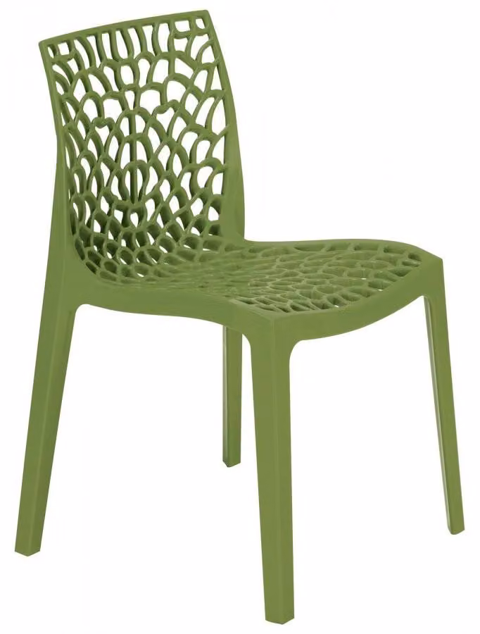 Sedia Gruvyer in polipropilene – Verde Anice – Grand Soleil